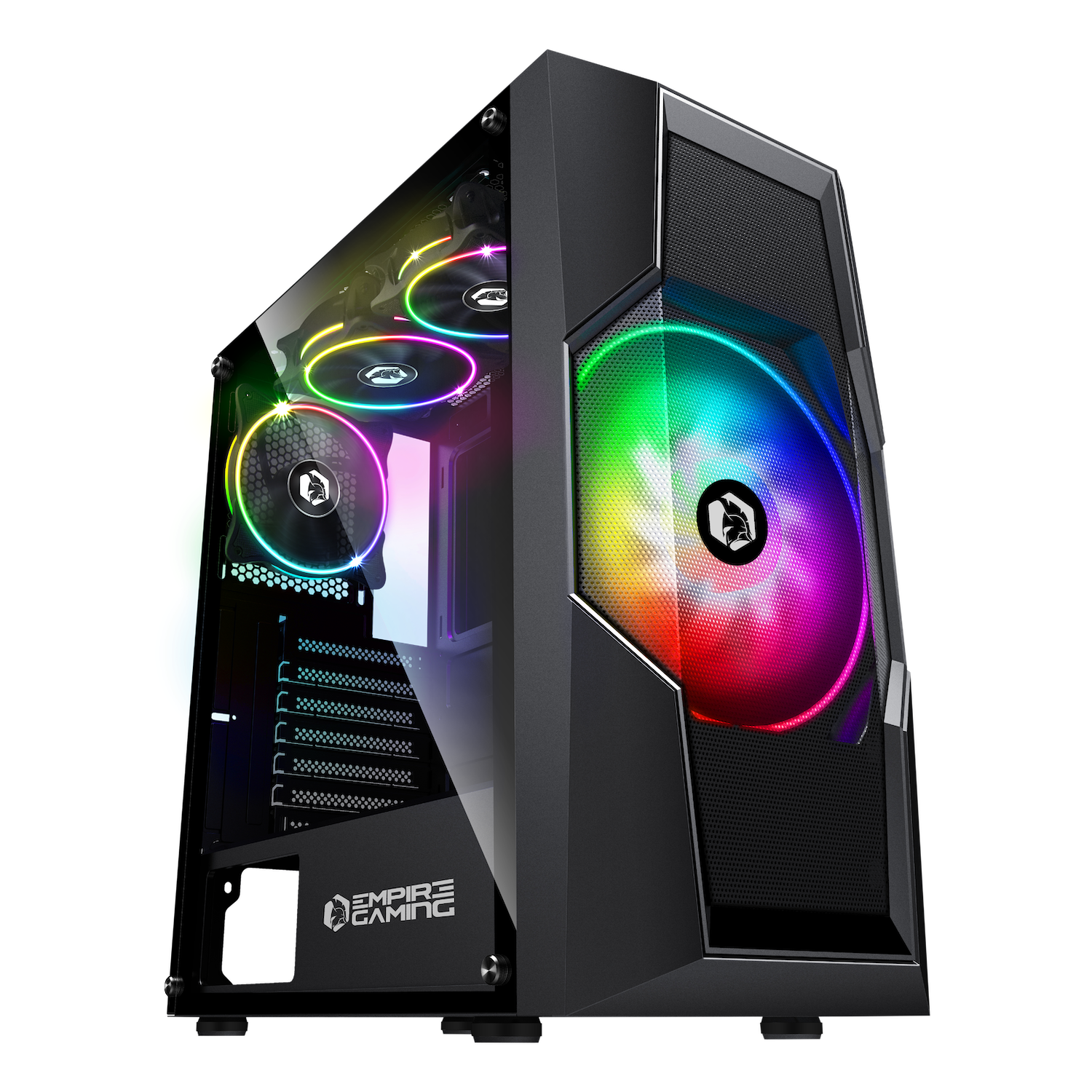 EMPIRE GAMING - Boitier PC Gamer Diamond - ARGB Moyenne Tour ATX