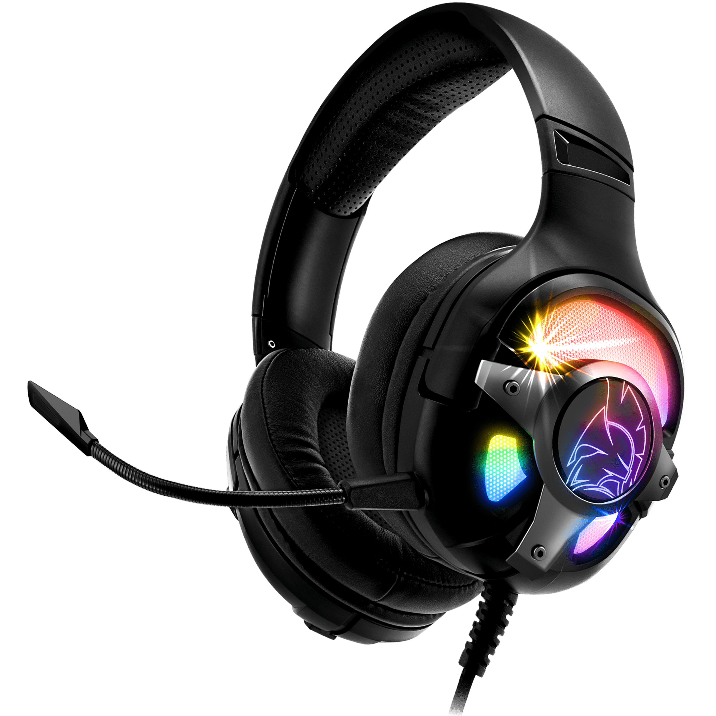 EMPIRE GAMING - WarCry P-W2 Casque Gamer RGB sans Fil WiFi avec