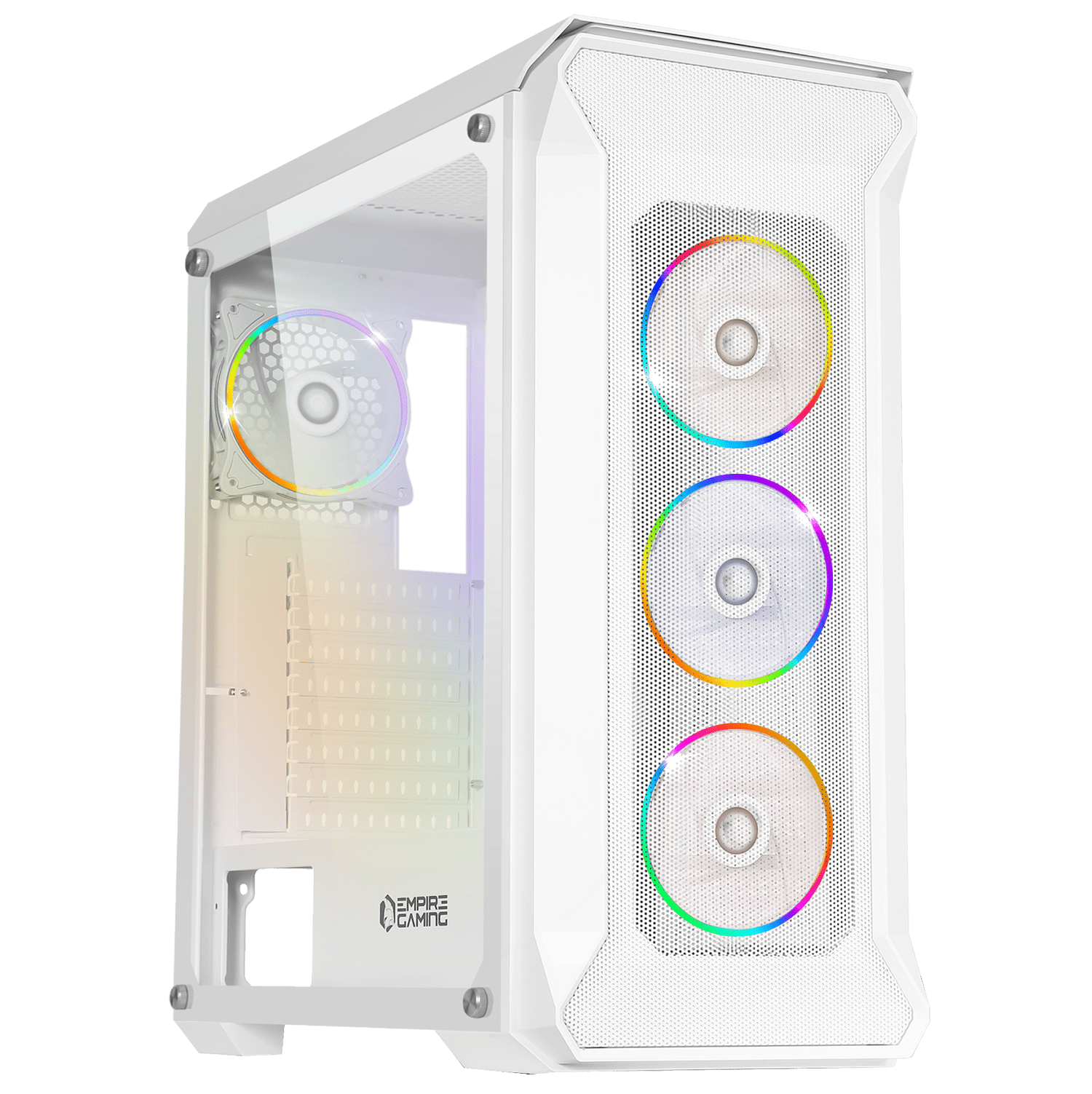 EMPIRE GAMING - Boitier PC Gamer Diamond - ARGB Moyenne Tour ATX